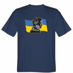 Мужская футболка Stedman Зеленский Президент Арт - PrintSalon