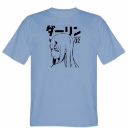Мужская футболка Stedman Zero Two Girl - PrintSalon