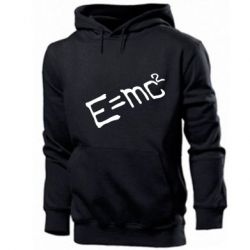 Мужское худи E=mc2 - PrintSalon