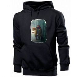 Мужское худи Хагрид в лесу - PrintSalon