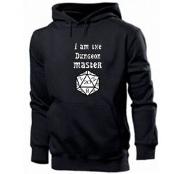 Мужское худи I am the dungeon master - PrintSalon