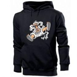 Мужское худи Луффи пробуждение - PrintSalon