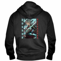 Чоловічі худі на блискавці Арт з Казухою - PrintSalon