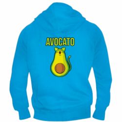 Мужское худи на молнии Avocato - PrintSalon