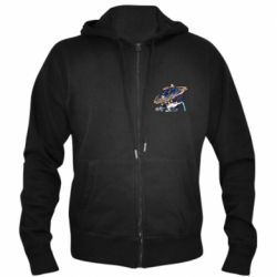 Чоловічі худі на блискавці Чібі Скарамуш - PrintSalon