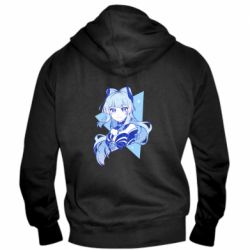 Мужское худи на молнии Kokomi art - PrintSalon