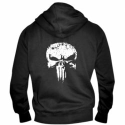 Чоловічі худі на блискавці Лють Punisher - PrintSalon