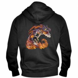Мужское худи на молнии Natsu with a dragon - PrintSalon