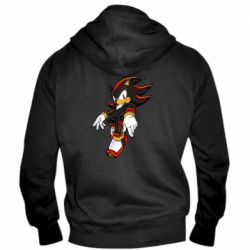 Мужское худи на молнии Shadow the hedgehog - PrintSalon