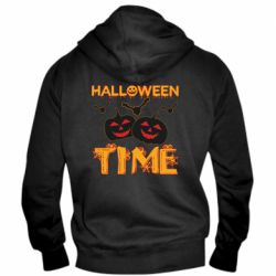 Мужское худи на молнии Время Хэллоуина - PrintSalon