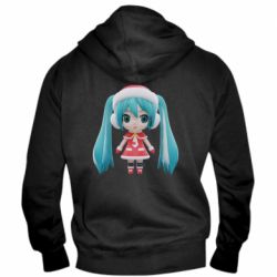 Мужское худи на молнии Winter Hatsune Miku - PrintSalon