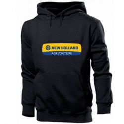 Мужское худи New holland emblem - PrintSalon