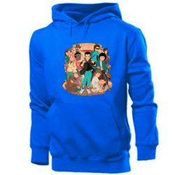 Мужское худи Очень странные дела арт - PrintSalon