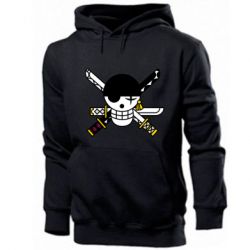 Мужское худи One Piece Zoro logo - PrintSalon
