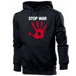 Мужская худи Stop War - PrintSalon