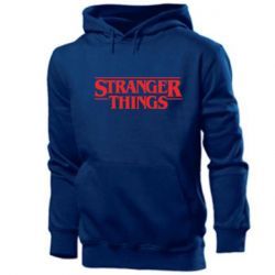 Мужское худи Stragner Things Logo - PrintSalon
