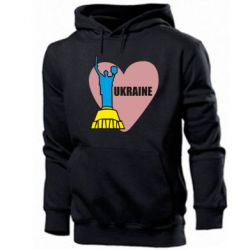 Мужская худи Ukraine in heart - PrintSalon