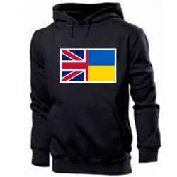 Мужское худи Великобритания и Украина