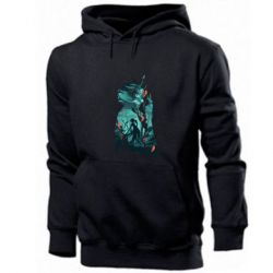 Мужское худи Xiao silhouette - PrintSalon