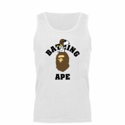 Мужская майка A bathing ape peanuts - PrintSalon