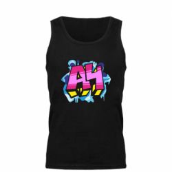 Мужская майка А4 Граффити - PrintSalon