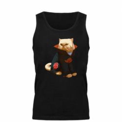 Мужская майка Akatsuki angry cat - PrintSalon