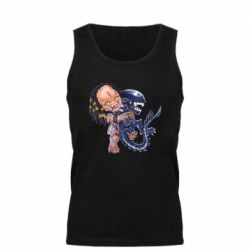Мужская майка Alien vs Predator - PrintSalon