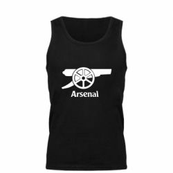 Мужская майка Arsenal simple logo - PrintSalon
