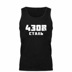 Мужская майка Азов Сталь - PrintSalon