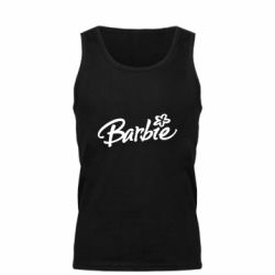 Мужская майка Barbie Logo - PrintSalon