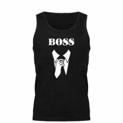 Мужская майка Boss Costume - PrintSalon