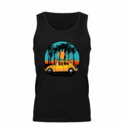 Мужская майка Car and sunset - PrintSalon