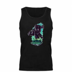 Мужская майка Cute Black panther - PrintSalon