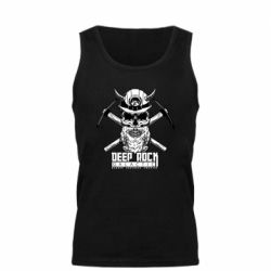 Мужская майка Deep Rock Galactic skull - PrintSalon