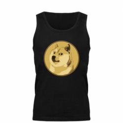 Мужская майка Dogecoin - PrintSalon