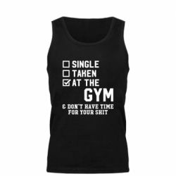 Мужская майка DON'T HAVE TIME FOR YOUR SHIT - PrintSalon