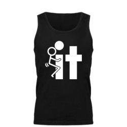 Мужская майка F*ck with IT - PrintSalon