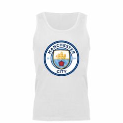 Мужская майка FC Manchester City Logo - PrintSalon