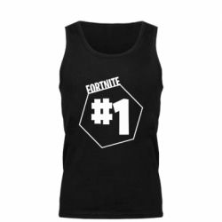 Мужская майка Fortnight number 1 - PrintSalon