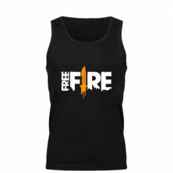 Майка чоловіча Free Fire vertical logo - PrintSalon