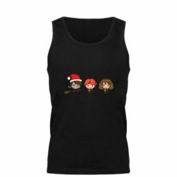 Майка чоловіча Гаррі Поттер та друзі новорічні - PrintSalon