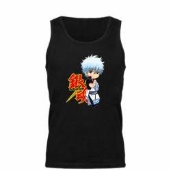Мужская майка Гинтама Мальчик - PrintSalon