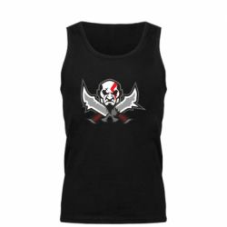 Мужская майка God of war Kratos vector - PrintSalon