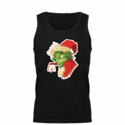 Майка чоловіча Грінч портрет - PrintSalon