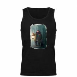 Мужская майка Хагрид в лесу - PrintSalon