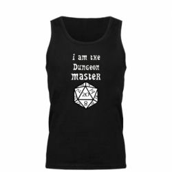 Мужская майка I am the dungeon master - PrintSalon