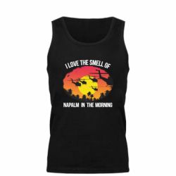 Мужская майка I love the smell napalm, in the morning - PrintSalon