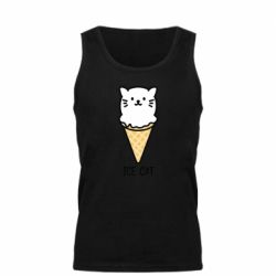 Мужская майка Ice Cat - PrintSalon