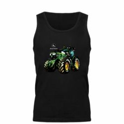 Майка чоловіча John Deere Tractor and logo - PrintSalon