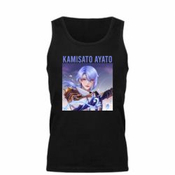 Мужская майка Kamisato Ayato - PrintSalon